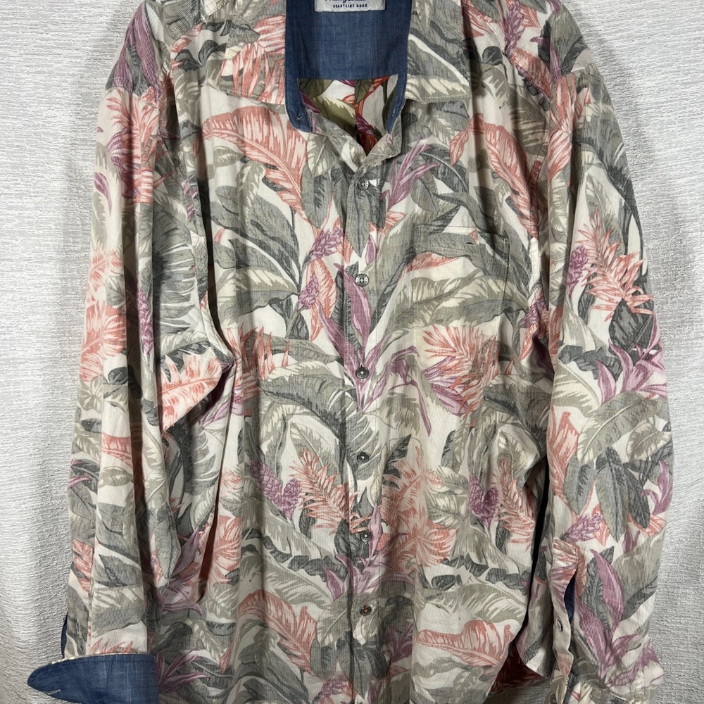 Tommy Bahama Corduroy Button Down Shirt